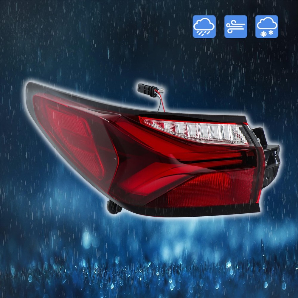 Left Outer Tail Light Assembly 2019-2022 Replacement Rear Brake Lamp