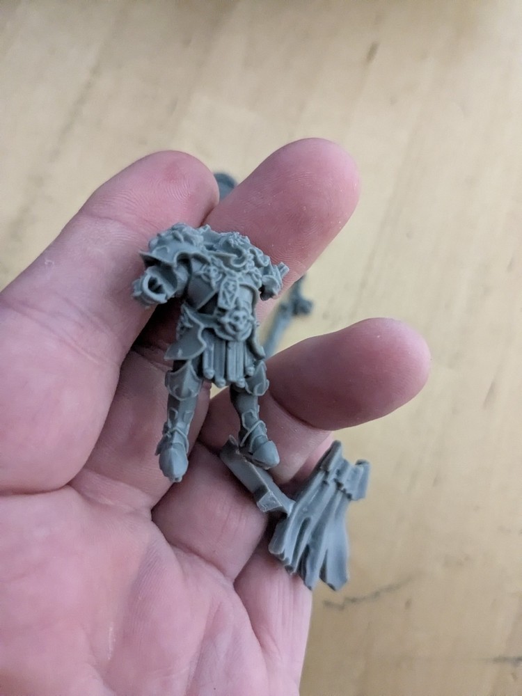 Reaper Bones Krass Omenthrall, Evil Warrior