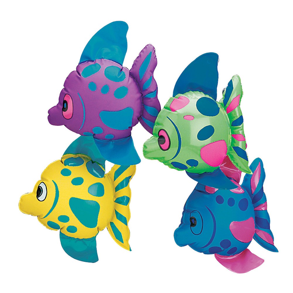 Mini Inflatable Fish, Toys, 12 Pieces