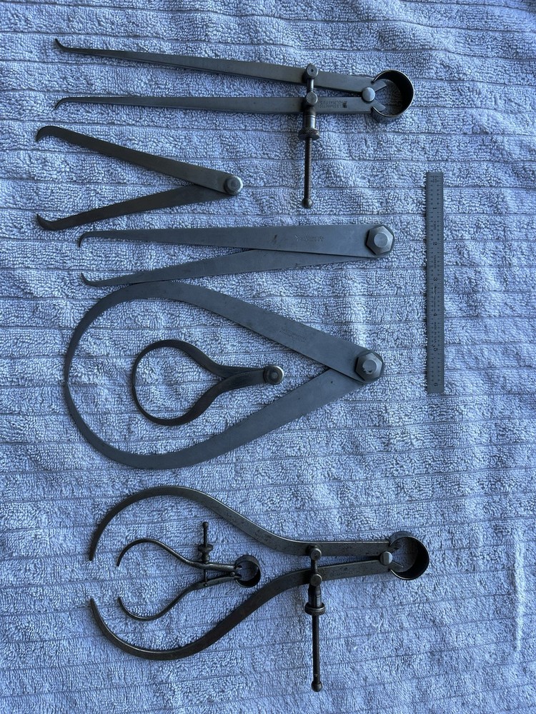 Miscellaneous Calipers ID/OD And Compasses