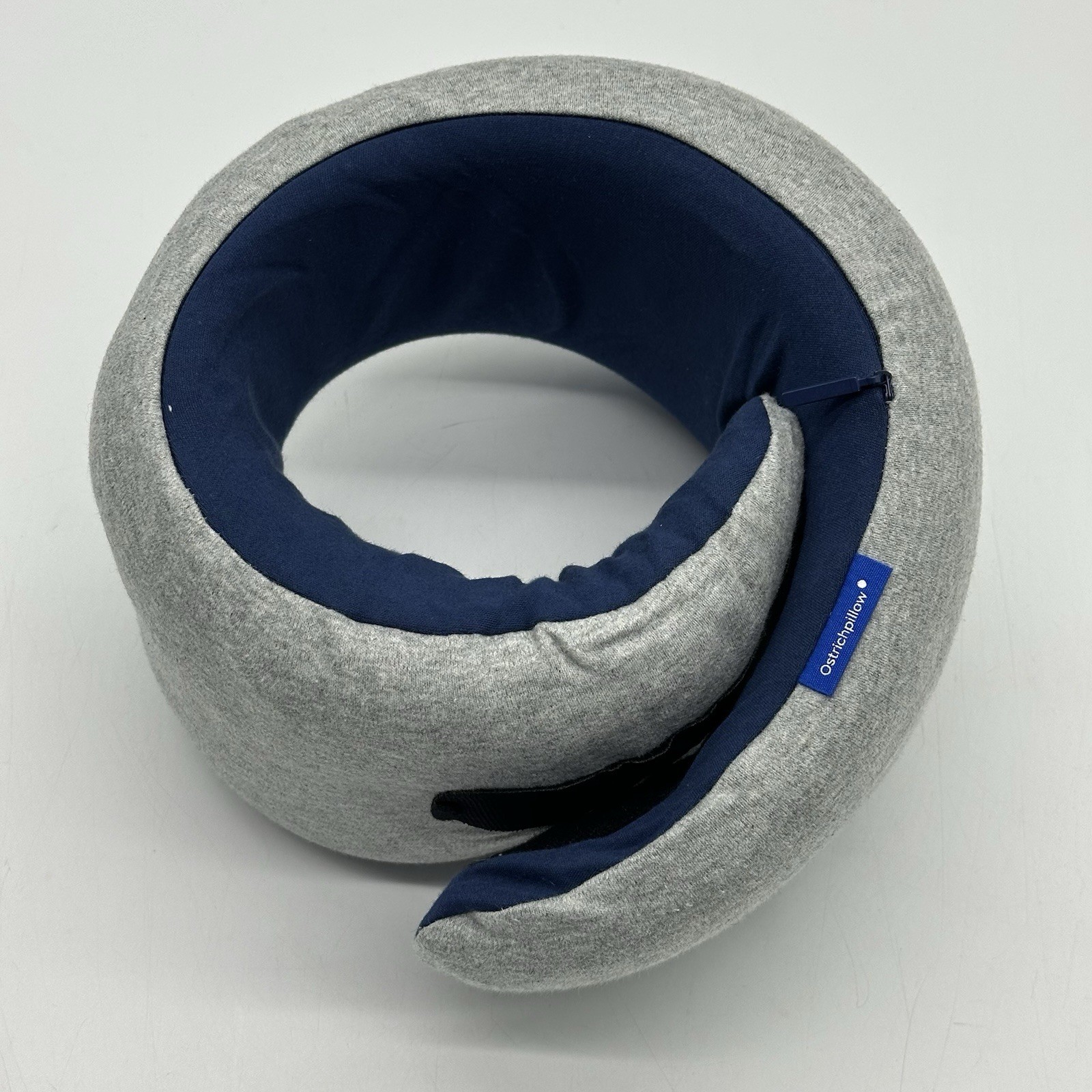 Ostrichpillow Go Neck Pillow - Premium Memory Foam Travel Pillow 360º DEEP BLUE