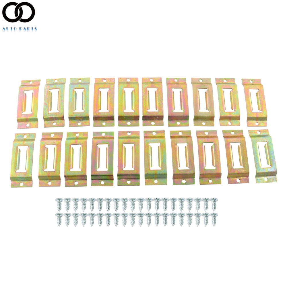 Portable Tie Down 20 Pack E Track Tie Down Rail Single Slots For Trailers Trucks