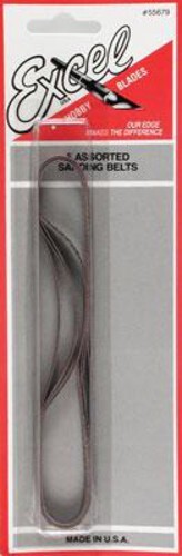 Excel Assorted sanding belts 5/ (5) - #55679