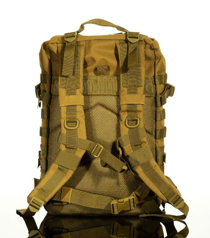 Tactical Molle Backpack 45L with Bulletproof Panel Insert - NIJ LEVEL IIIa plate