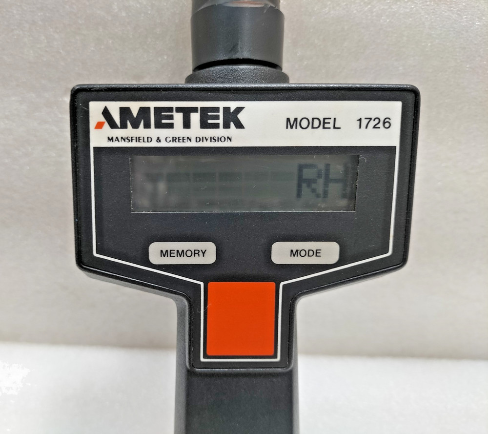 AMETEK MODEL 1726 DIGITAL TACHOMETER DUAL FUNCTION