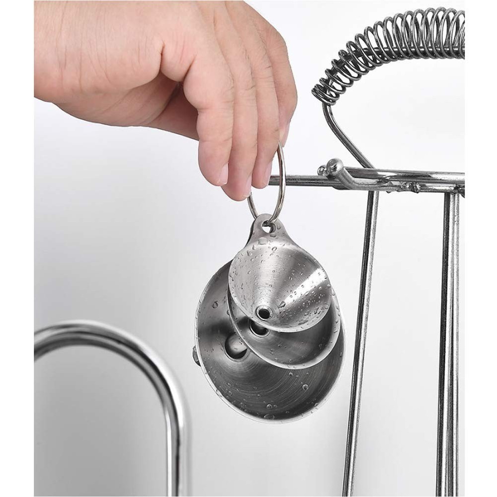 Versatile Mini Kitchen Funnel Set - 3 Sizes for Efficient Cooking & Storage