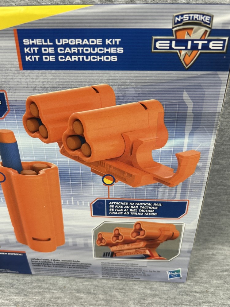 Nerf E3461 N-Strike Elite Shell Upgrade Kit Trilogy Shellstrike NEW