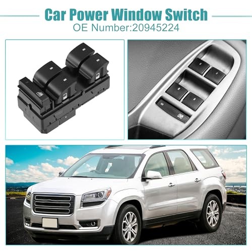 Power Window Switch Window Control Switch Fit for GMC Acadia 2007-2016