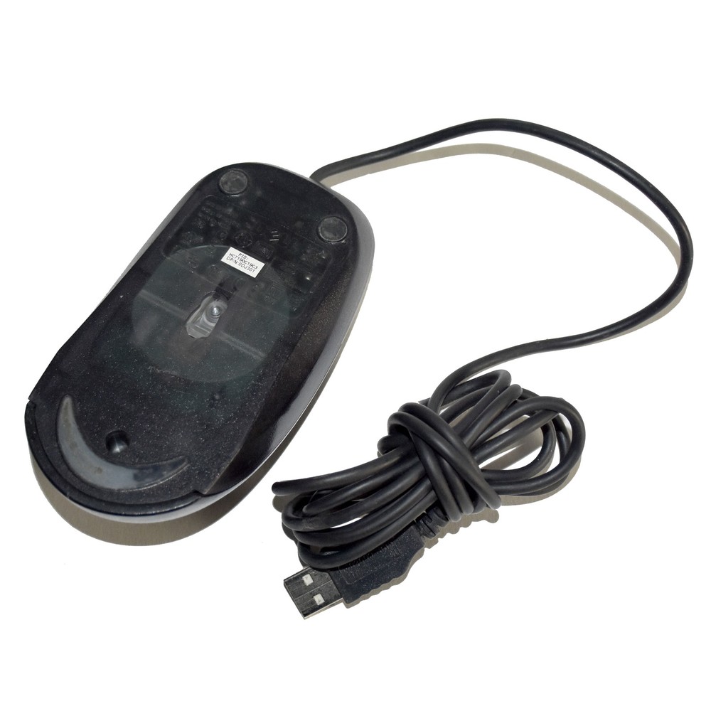 Dell MS111 Wired USB Optical Mouse 2 Button 1000 DPI Scroll Wheel Black DJ301