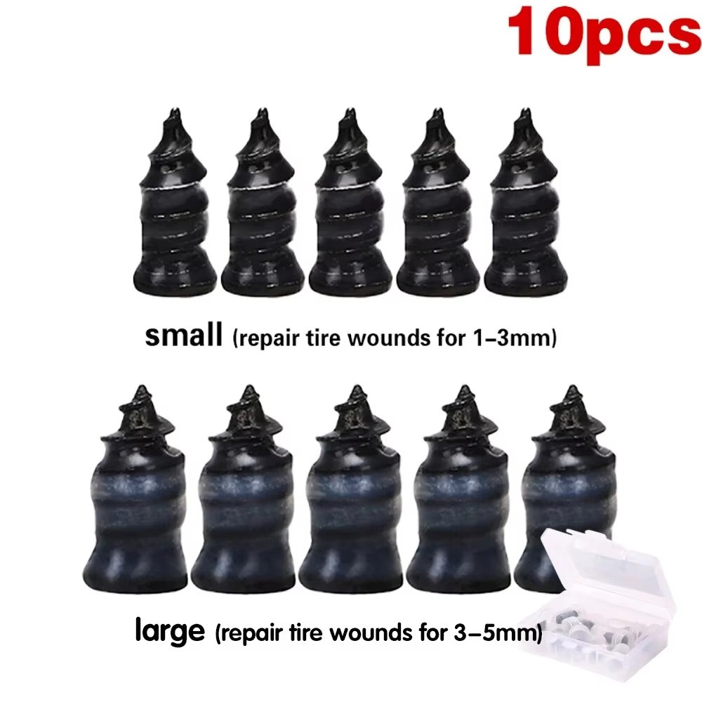 Universal Tire Repair Screw in Rubber Plug Nail Car Tyre Puncture Kit Off-Road