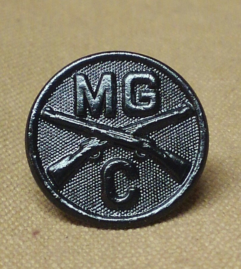 WWI CO. C Machine Gun Collar Disk