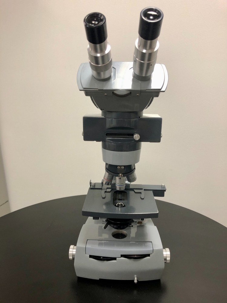 American Optical Trinocular Compound Microscope