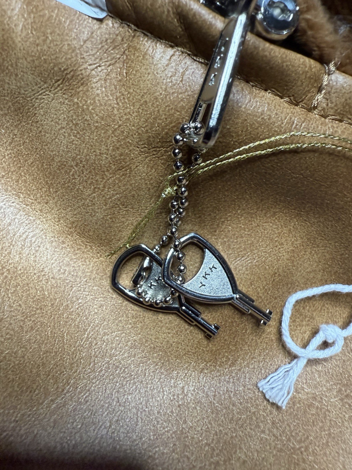 Pottery Barn Teen Faux Leather Caramel Bean Bag Chair Slipcover Only Large