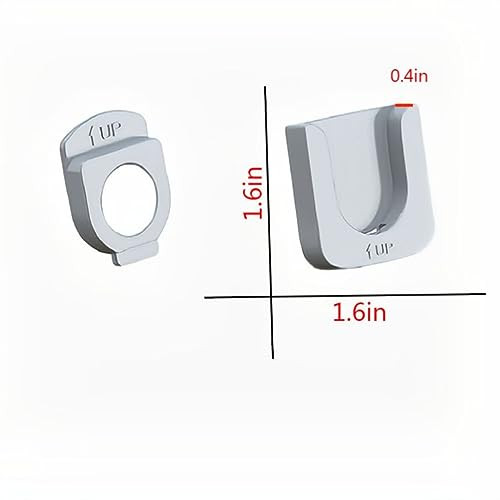 Magnetic Remote Control Holder Wall Mount, 5 Pcs Upgrade Remote Control