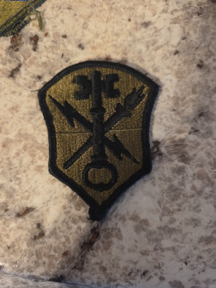 US Army Intelligence And Security Command Subdued Sew On Shoulder Patch Insignia
