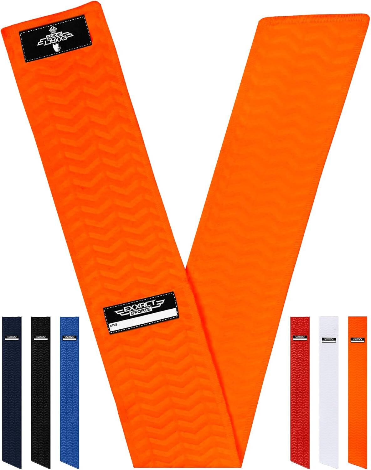 Exxact Sports Streamer Football Towel with Hook & Loop Fastener,Ultra Thin Towel