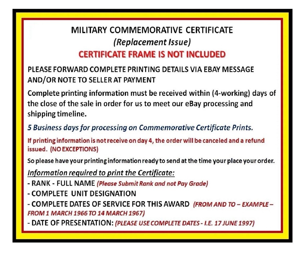 4TH B.C.T. / 4TH INFANTRY DIVISION (COMMEMORATIVE CERTIFICATE)