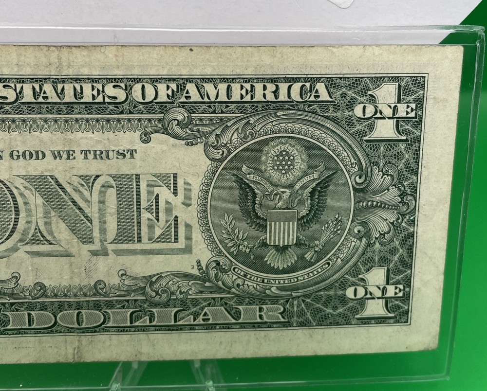 2013 B Duplicate Print ⭐️ STAR NOTE ERROR $1 Serial Number B05980475* D/C Print