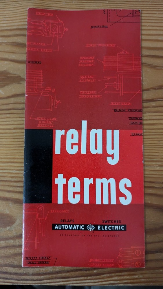 5x 1960s Automatic Electric Co guide booklets