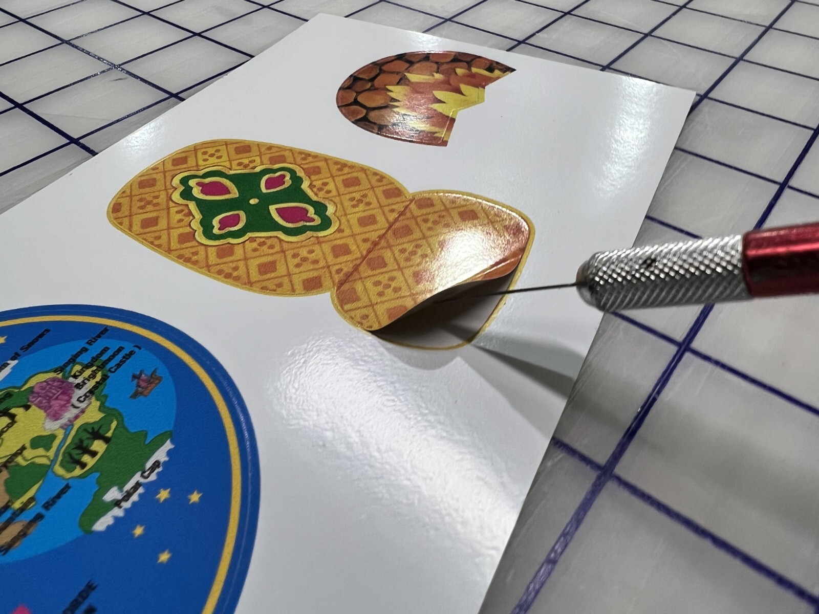 She-ra Crystal Castle decal set - reproduction