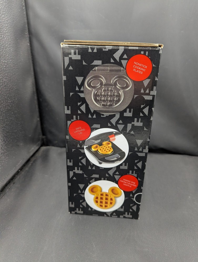 Mickey Mouse Waffle Maker Disney Black DCM-9