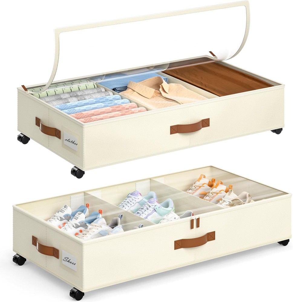 Under Bed Stora with Wheels, Under Bed Stora Containers with