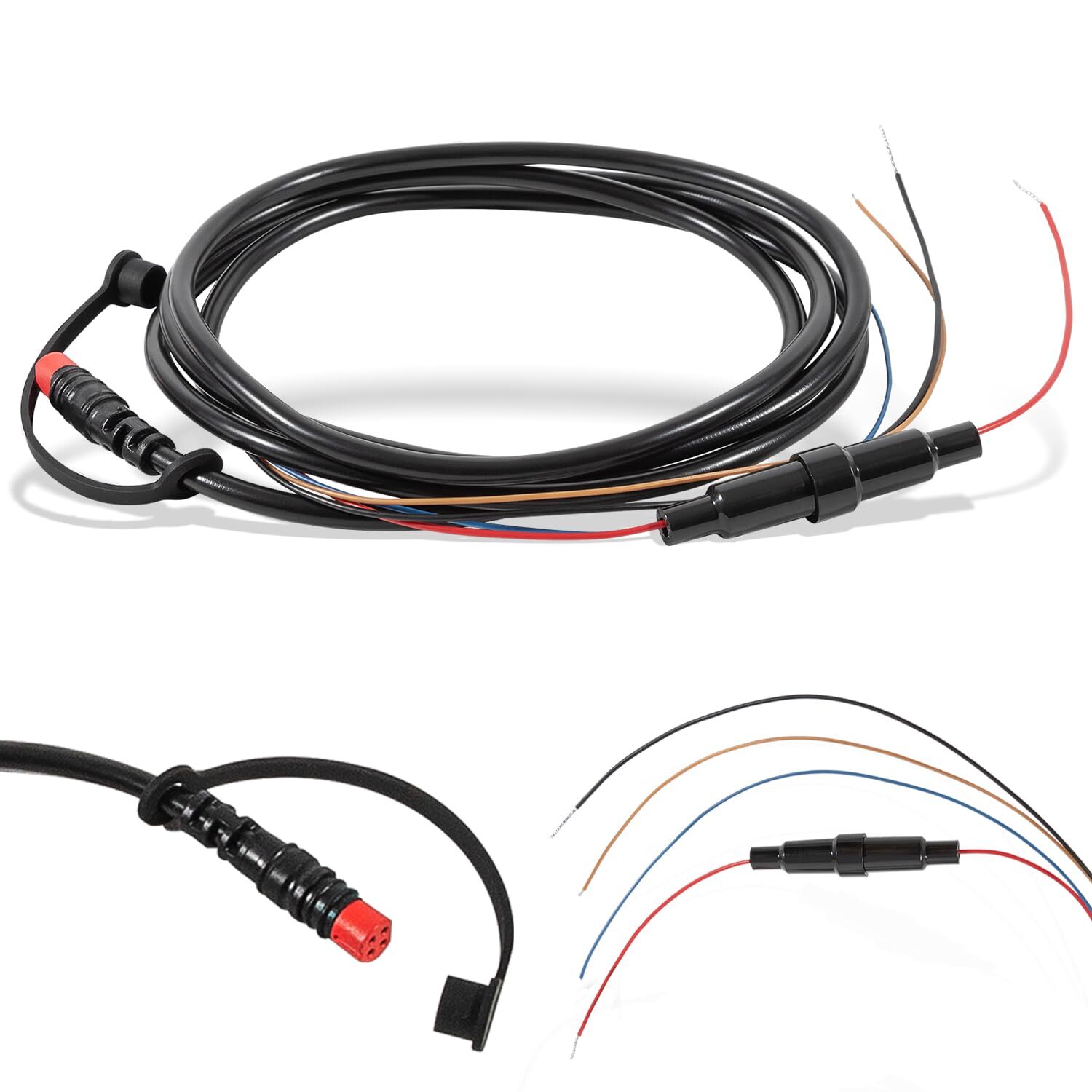 010-12199-04 Power/Data Cable 4-Pin Replaces for Garmin Striker Echo,Echomap