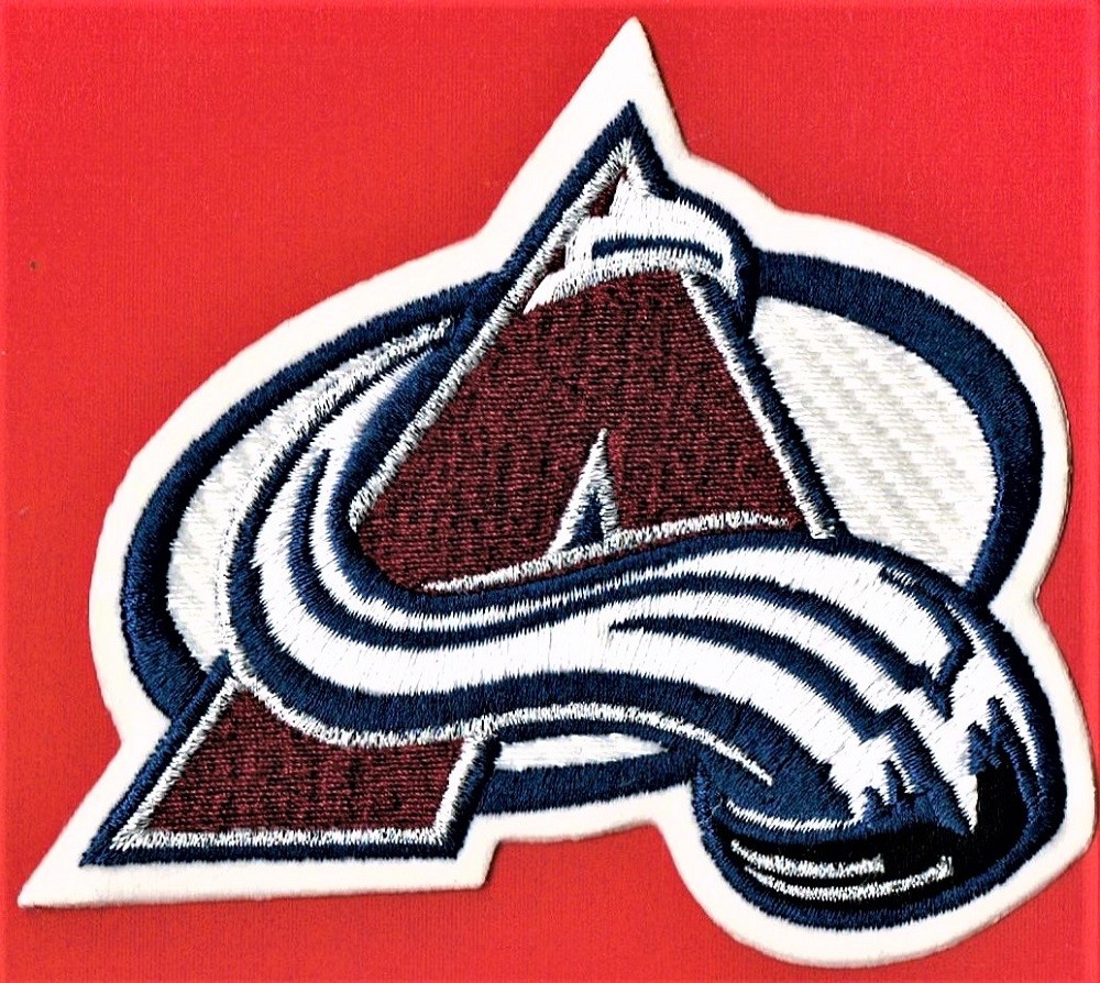 COLORADO AVALANCHE EMBROIDERED NHL LOGO PATCH