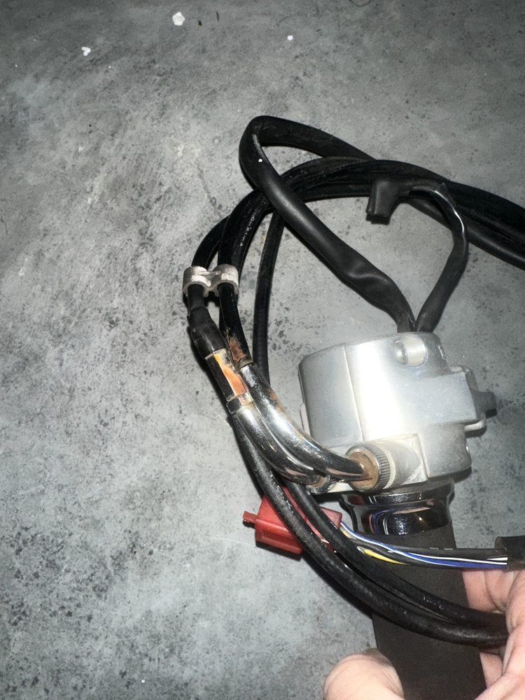 2003 Honda VTX1800 RIGHT CONTROLS THROTTLE CABLE START STOP SWITCH