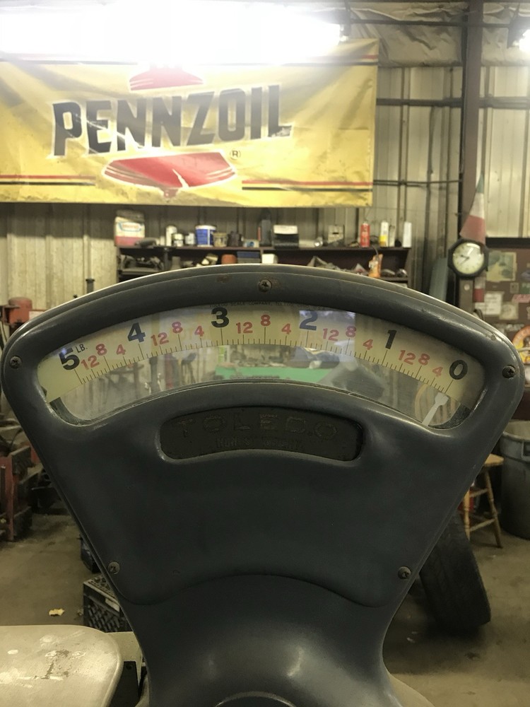 Antique Toledo 5lbs Scale