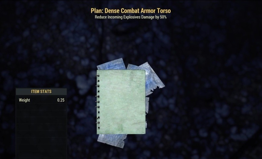 (Xbox) Dense Combat Armor Torso Plan