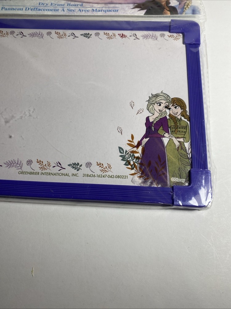 Frozen Dry Erase Board