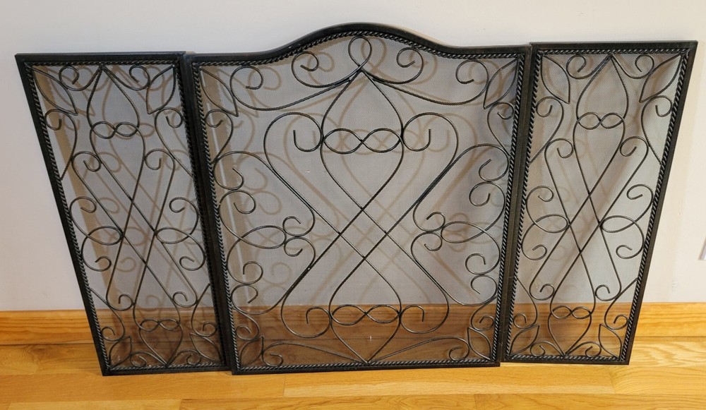 Fireplace Screen in iron