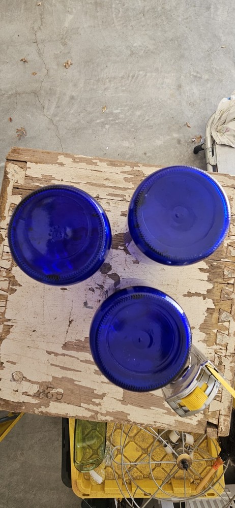 colbolt blue snuff jars