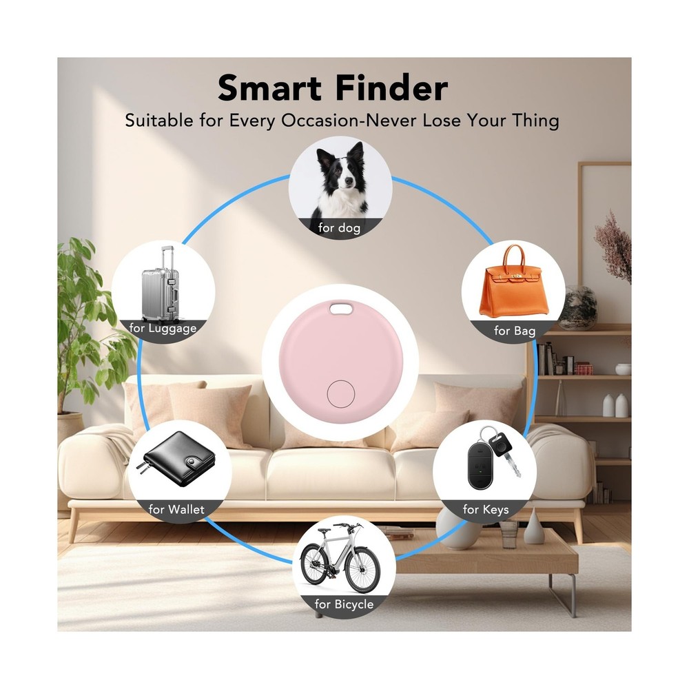 Air Tracker Tag for Android 2 Pack(NOT iOS or Huawei), Bluetooth Item Finder ...