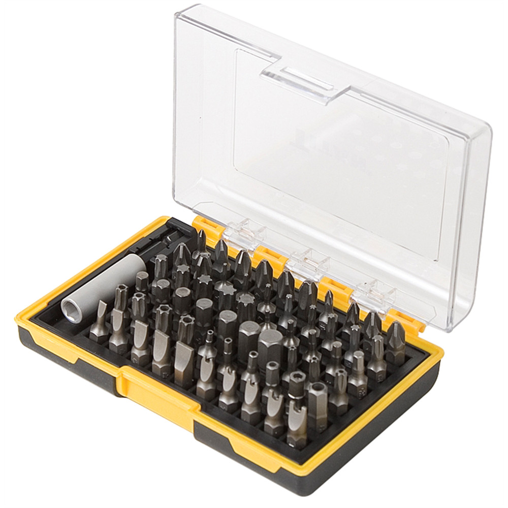 TITAN 61-PC SCREWDRIVER BIT SET