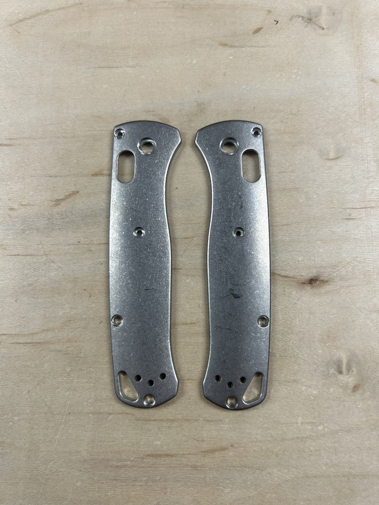 Scikio Custom Benchmade Bugout Titanium Handle Scales