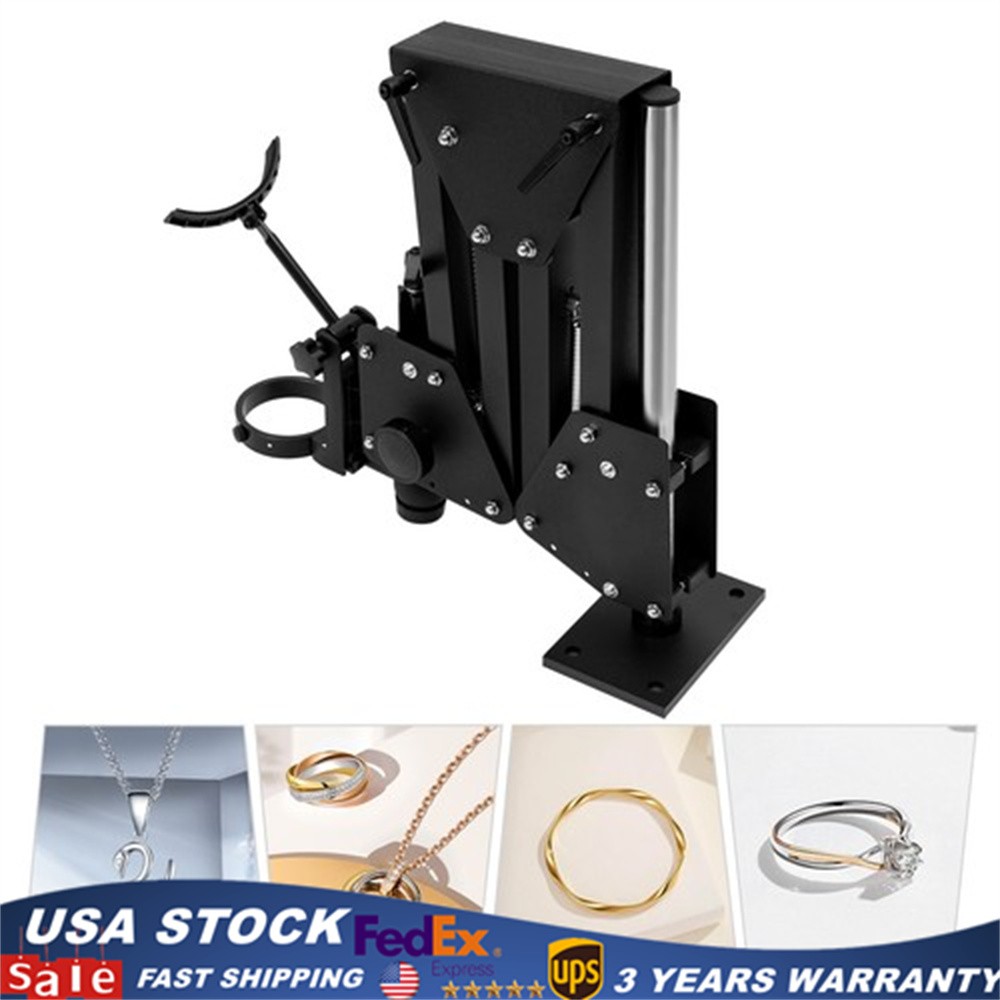 Microscope Stand Multi-directional Jewelry Inlaid Stand for Micro-setting Tool