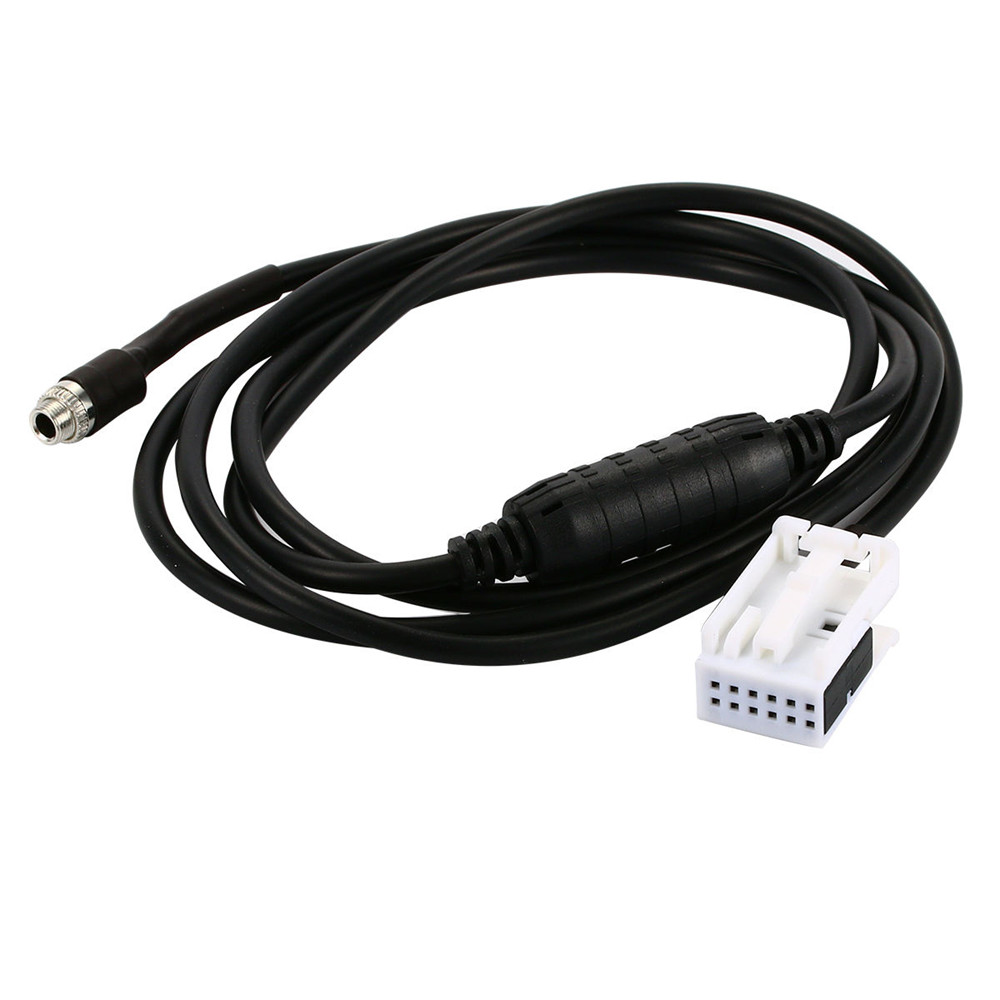Hot AUX Audio Input Female Adapter Cable for BMW E63 E64 E60 E61