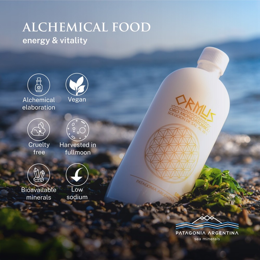 MONOATOMIC GOLD ORMUS 17oz-MEMORY AID,ENERGETICALLY ENHANCED, REJUVENATING