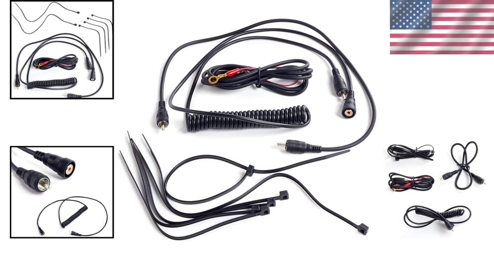 Heated Face Shield Power Cord Replacement for CX950 Helmets - Easy Install