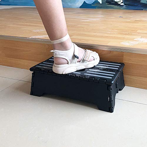5 inch Lightweight Portable Folding Step - Great for Kitchen, Bathroom,