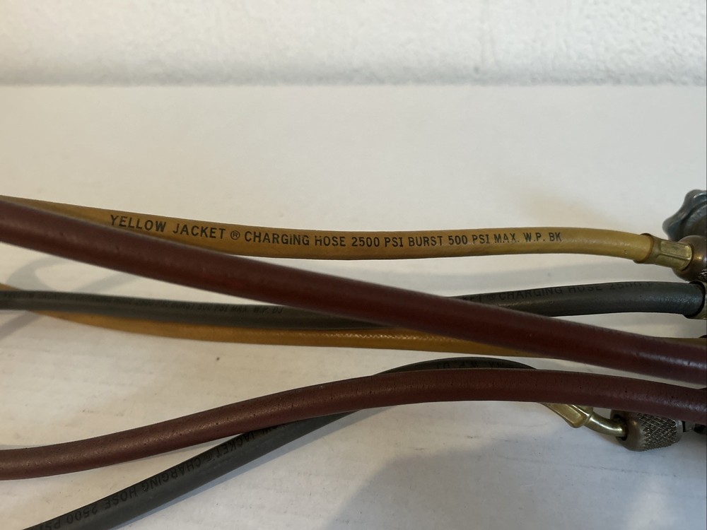 Ritchie Yellow Jacket Test And Charging Manifold UNTESTED