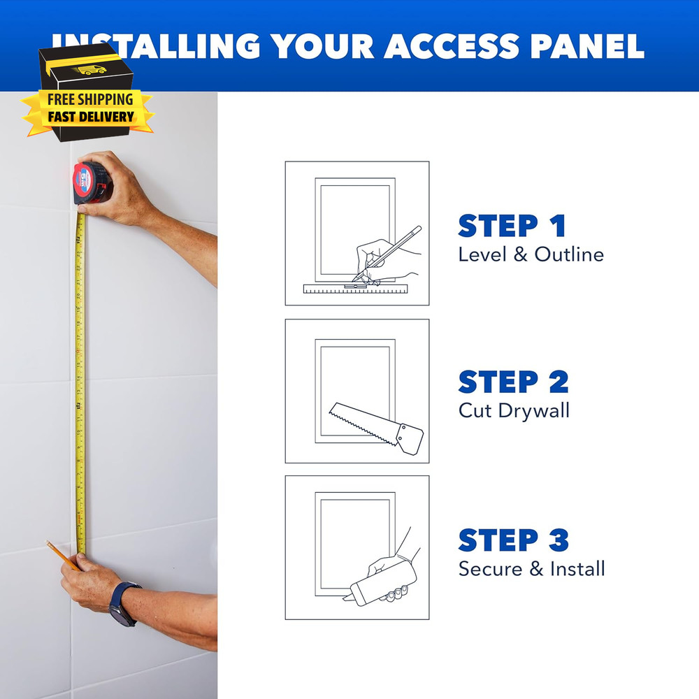4X6 Access Panel for Drywall- Plumbing Access Panel Ceiling Access Panel Drywall