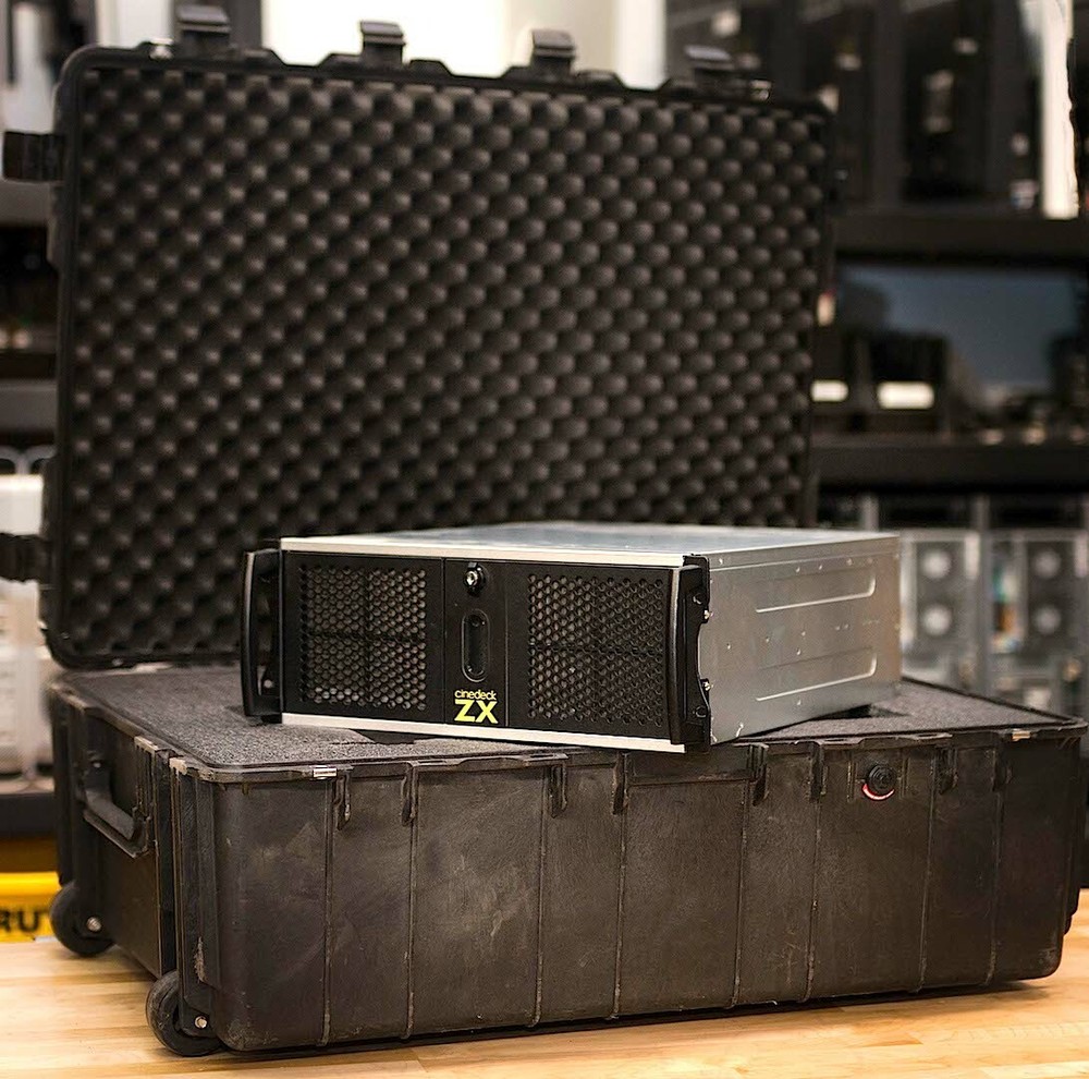 Cinedeck ZX45 4-Channel Media Ingest & Encoding Server with GPU Upgrade & Case