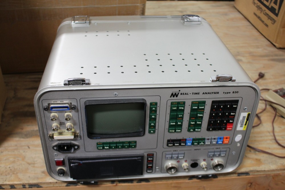 Norwegian Electronics Dual Channel Real Time Analyzer Type 830