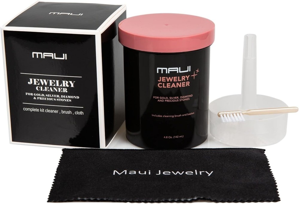 Ultimate Jewelry Cleaner Solution - Revive Gold & Silver with Complete Kit