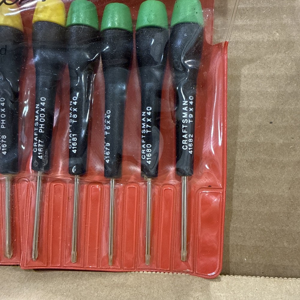 SEARS Craftsman Professional 11pc Micro-Tech Precision Screwdriver Set 41670