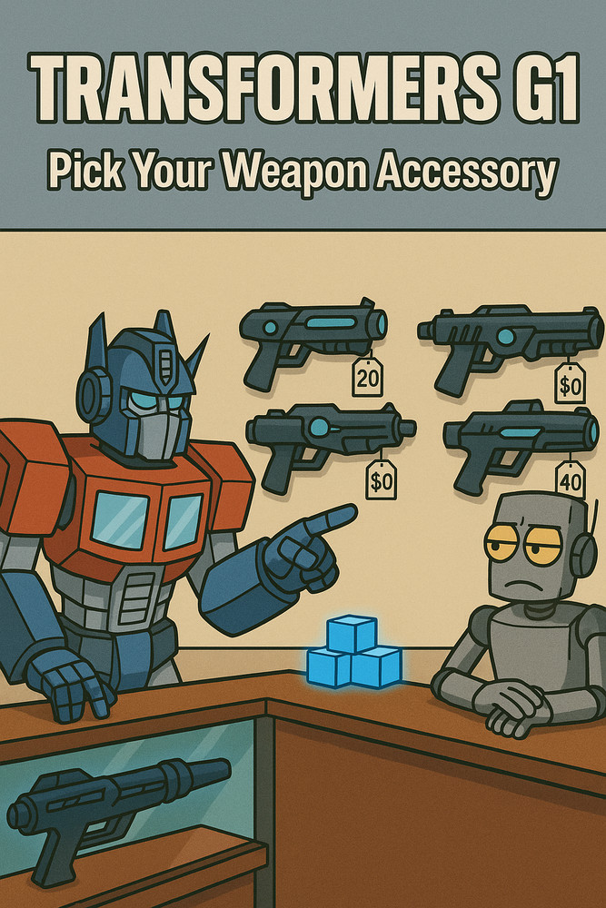 Vintage * TRANSFORMERS G1 * Pick & Choose Your Accessory / Weapon Updated 3/21