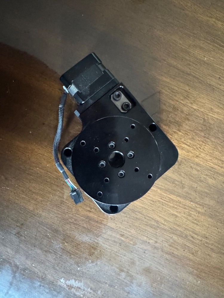 Newmark Systems RM-3-100 motorized rotary stage.